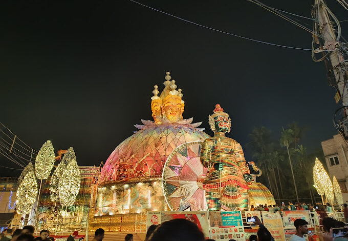 Circus Math jagadhatri puja